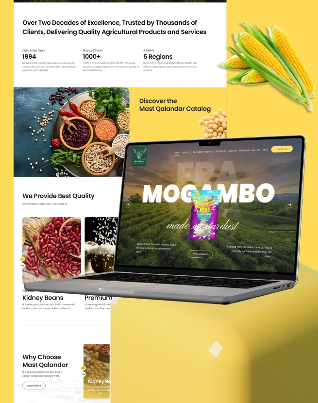 Wordpress Agriculture Design 2025